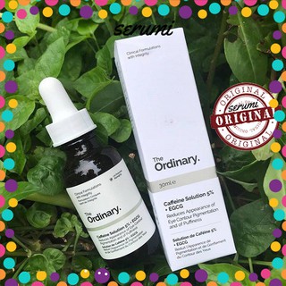 Serum Giảm Bọng Mắt Quầng Thâm Caffeine Solution 5% + EGCG 30ml 🌝 CHÍNH HÃNG THE ORDINARY 🌝 Xuất xứ UK