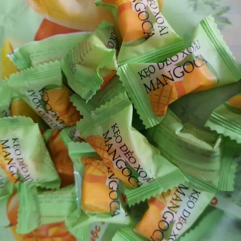 Kẹo dẻo xoài Đức Hạnh siêu ngon đậm vị xoài 350gr/500gr/1kg