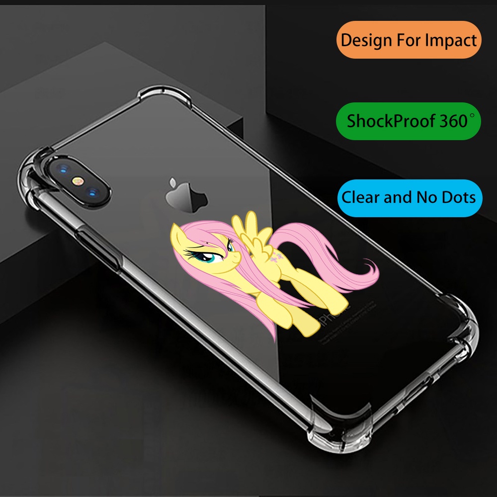 Ốp điện thoại TPU dẻo trong suốt họa tiết My Little Pony dễ thương cho SAMSUNG GALAXY NOTE 8 9 10 20 S7 S8 S9 S10 S20 PLUS ULTRA 1.5MM