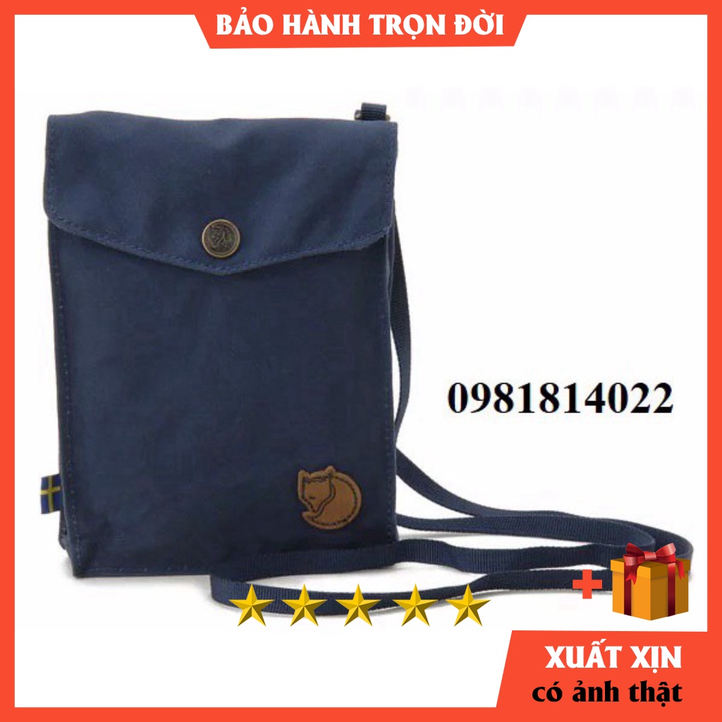 Túi đeo chéo Fjallraven Kanken Pocket vải G1000 BẢO HÀNH TRỌN ĐỜI