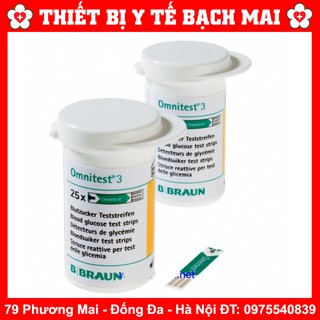 Que Thử Đường Huyết B.Braun Omnitest 3