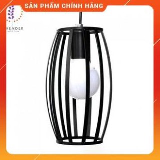 Đèn thả nghệ thuật lồng sắt hình
