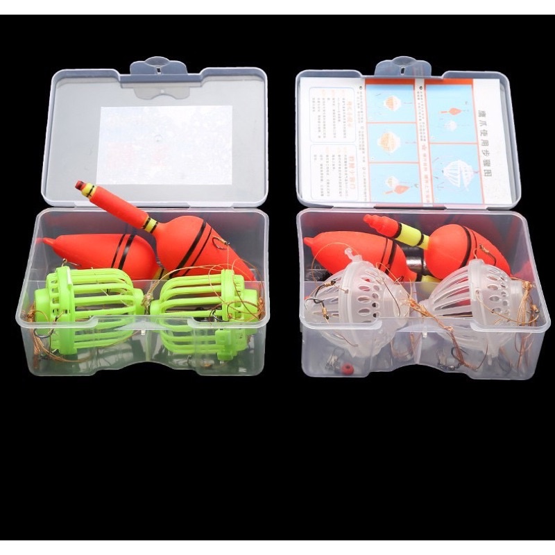 Bộ Lưỡi Câu Bom Mè Lưỡi Câu Lăng Xê Cá Mè [Hộp 2 bộ] LC13