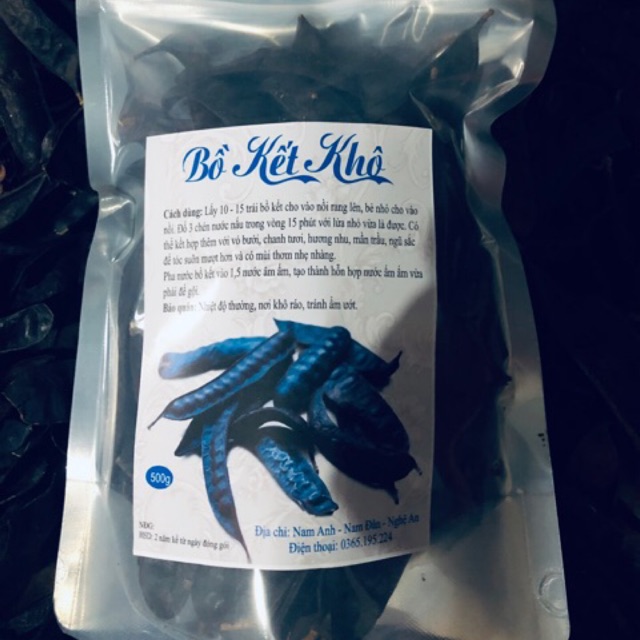 Bồ kết khô 500g ( mùa mới 2021)