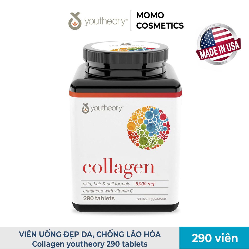 [Chính Hãng] Collagen Youtheory 290 viên của Mỹ