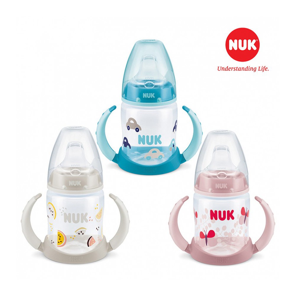 [Sản xuất tại Đức] Bình tập uống Nuk PP 150ml cho bé 6-18 tháng