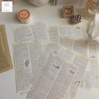 PN006 - Bộ Giấy Báo Cũ Trang Trí Journal