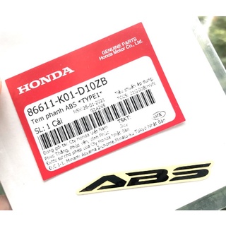 Tem Chữ ABS Honda