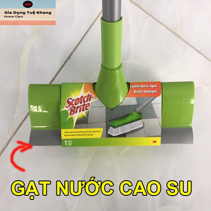 Cây chà sàn và gạt nước cao cấp Scotch Brite - 3M thương hiệu Mỹ, caychasan