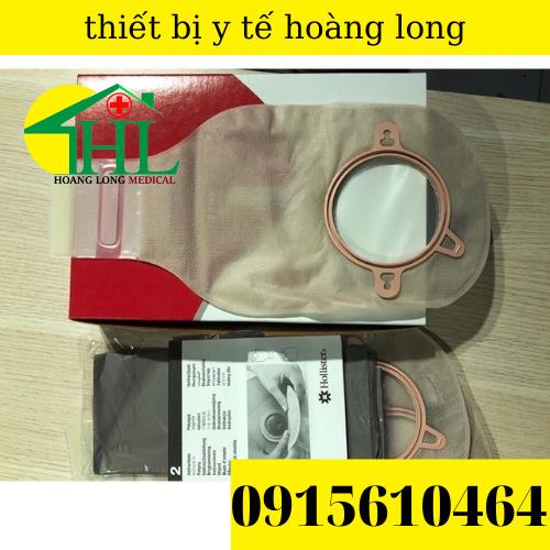 Túi chứa phân hậu môn nhân tạo 2 mảnh, lọc khí, khóa cuốn Hollister