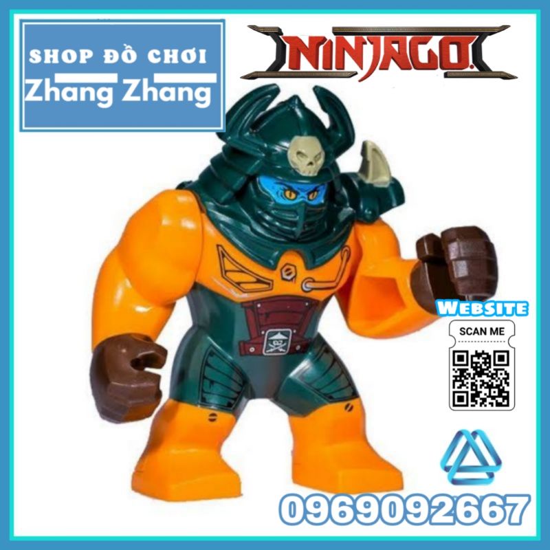 Đồ chơi Xếp hình Ninjago Dogshark : Master of Spinjitzu Minifigures Xinh X0112 Xh247