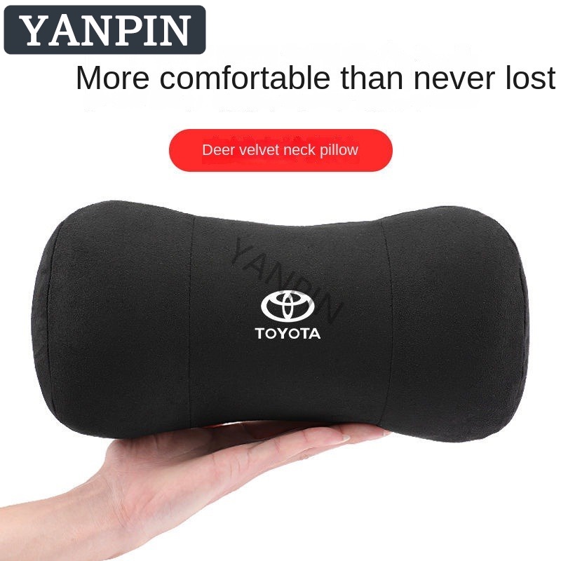 Toyota  Gối Tựa Đầu Mỏng Chuyên Dụng Cho Ghế Ngồi Xe Hơi for CROSS RUSH WIGO INNOVA Calya Dyna Yaris Sienta Fortuner Harrier Vios Camry Corolla Supra Wish Revo Hiace Altis