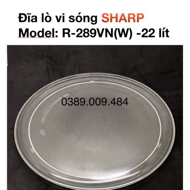 Đĩa lò vi sóng Sharp R-289VN(W)