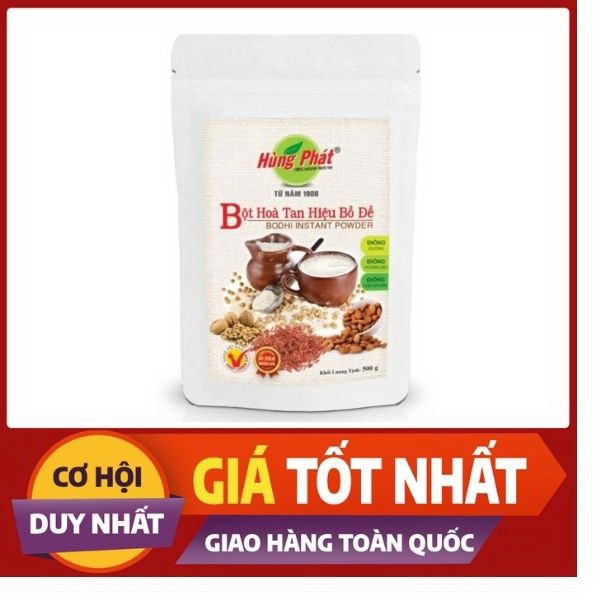 Bột hòa tan hiệu bồ đề 500g  bột ngũ cốc thuần chay