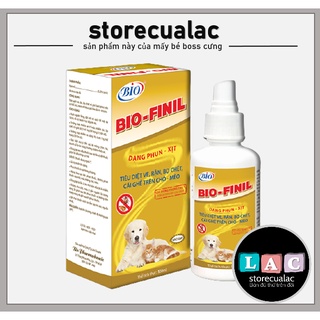 Bio finil - xịt ve, rận, bọ chét, cái ghẻ cho chó mèo