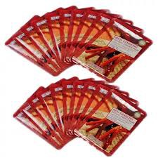 Mặt nạ sâm 3d túi 10 miếng Hàn Quốc
