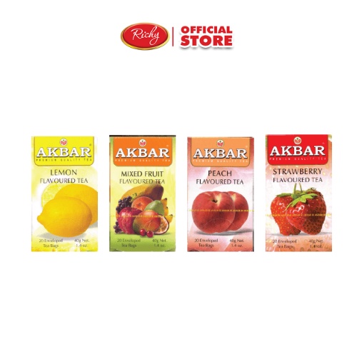 Trà hoa quả Richy Akbar hộp 40g (giao vị ngẫu nhiên)