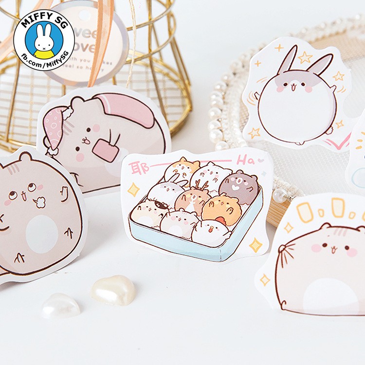 Hộp 45 sticker EM CHUỘT MẬP