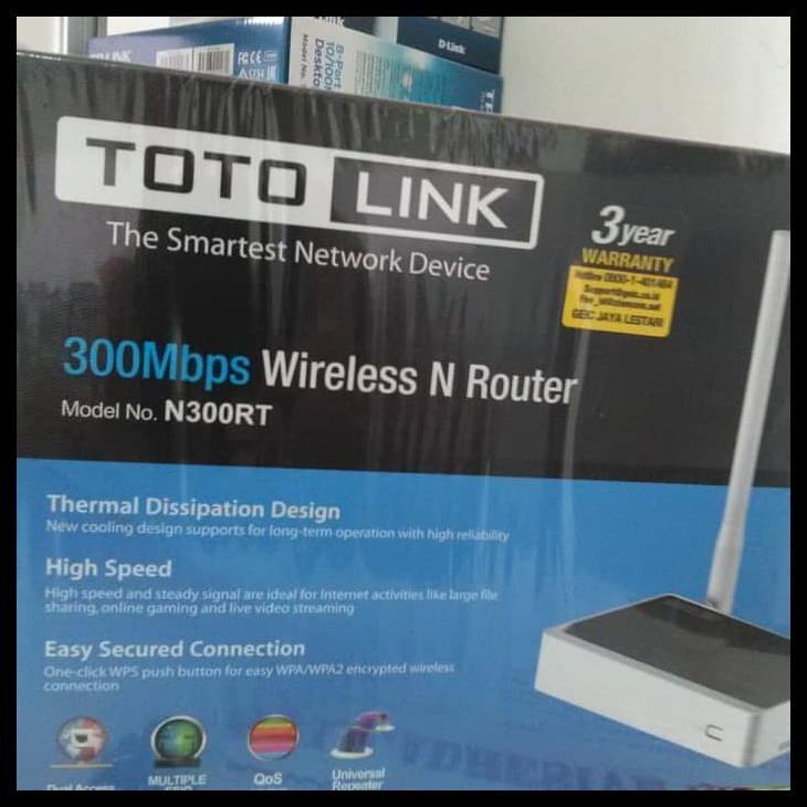 Bộ Phát Sóng Wifi Totolink N300Rt 300mbps 2antenna Kln498