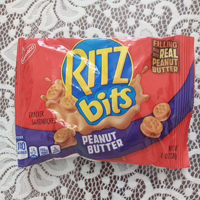 Bánh Ritz bits Nabisco phô mai &amp; đậu phộng