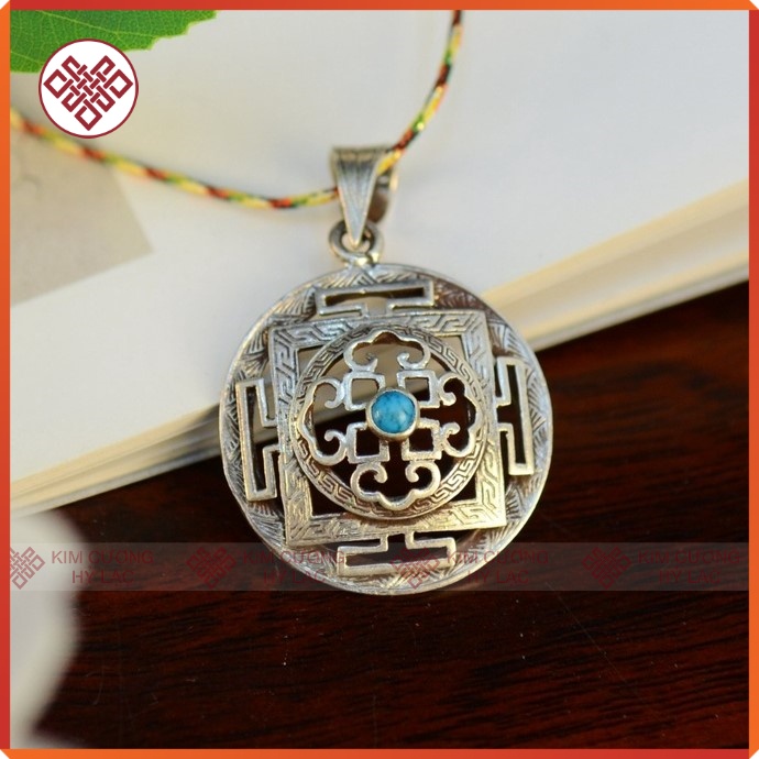 Mặt Dây Mandala [Kim Cương Hỷ Lạc] Thủ Công Nepal