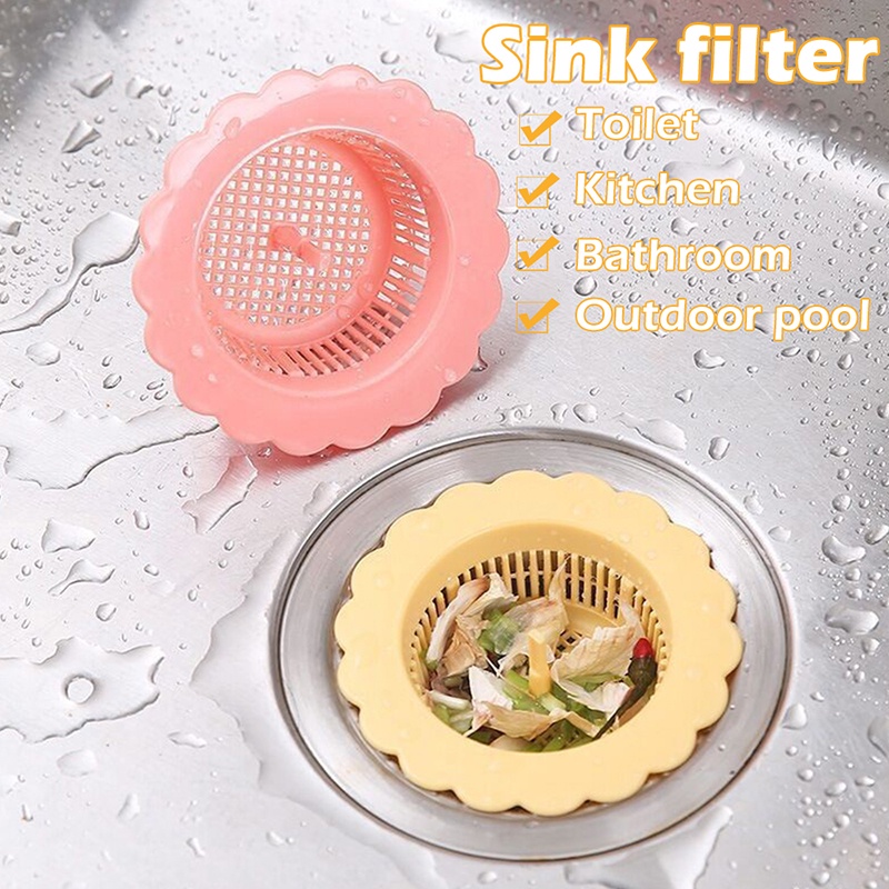Nắp Silicone Đậy Cống Thoát Nước Bồn Rửa Chén/Phòng Tắm Tiện Dụng