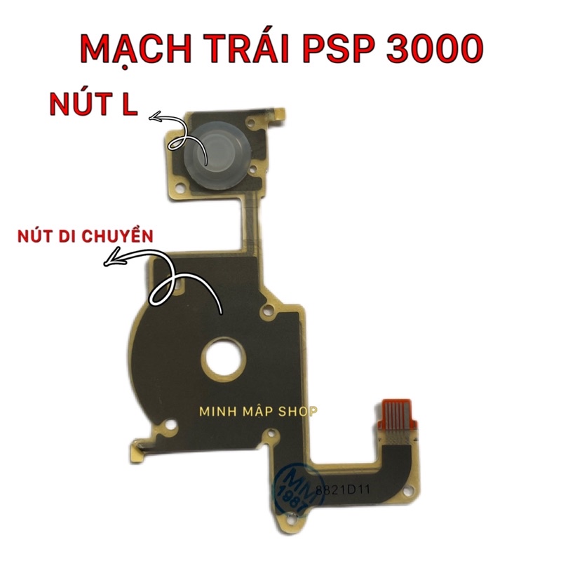 Mạch nút thay thế dành cho psp 3000