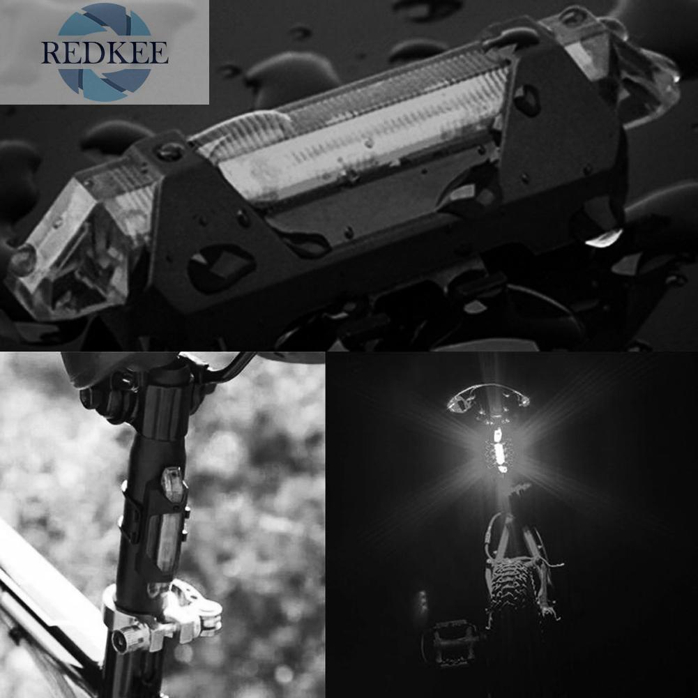 Đèn Led Cảnh Báo Gắn Đuôi Xe Đạp Sạc Usb Chống Thấm Nước