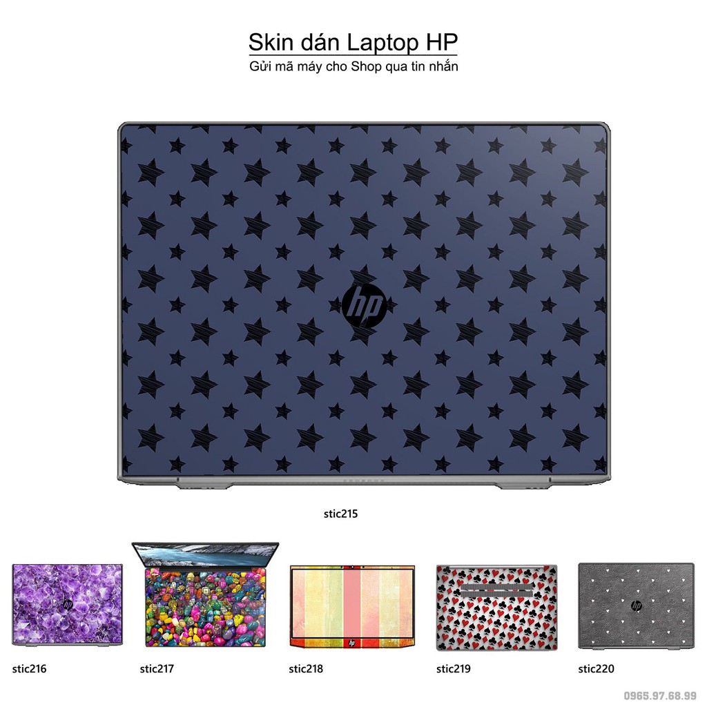 Skin dán Laptop HP in hình Hoa văn sticker _nhiều mẫu 35 (inbox mã máy cho Shop)