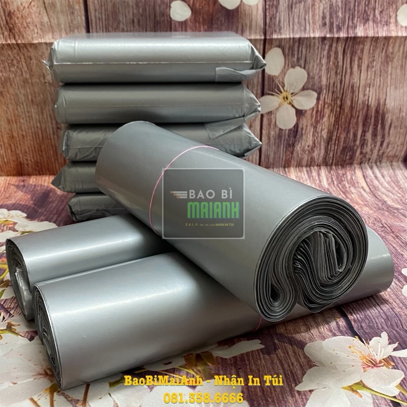 🎀0,5KG-1KG💥TÚI NIÊM PHONG HÀNG Mầu BẠC CAO CẤP💥Túi ship Cod, đóng gói hàng chống bóc HÀNG PE SIÊU DAI SIÊU KÍN.