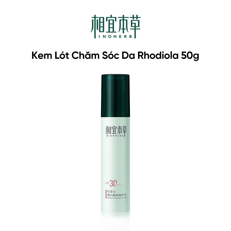 Kem chống nắng INOHERB Rhodiola làm trắng da SPF30 PA+++ chống tia UV 5g