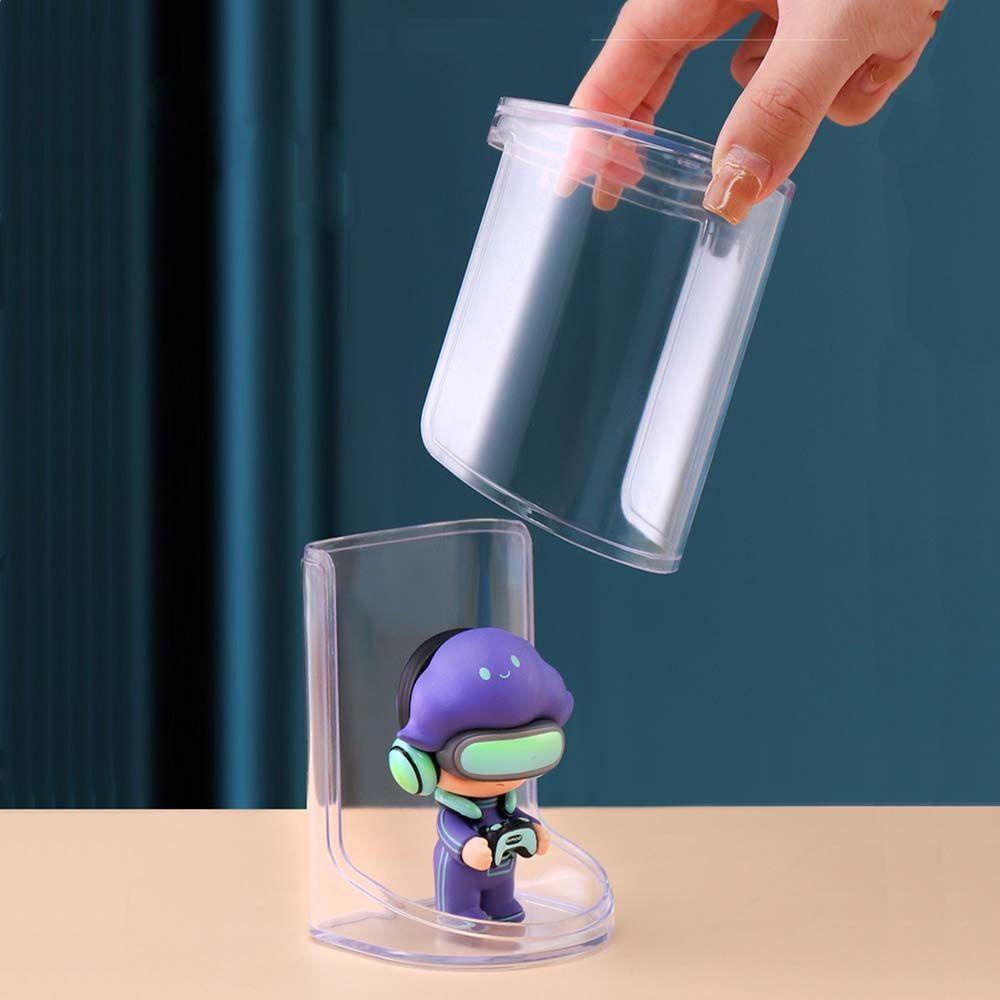 Giá Đỡ Trưng Bày Mô Hình Anime Bằng Acrylic Trong Suốt Chống Bụi