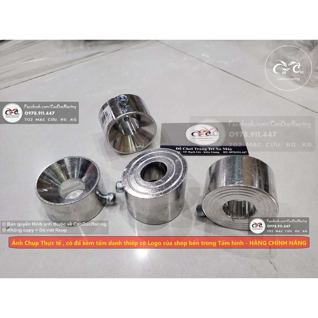 TIÊU NHÔM TIỆN CNC CHO PÔ LEO VÀ NHIỀU LOẠI PÔ KHÁC