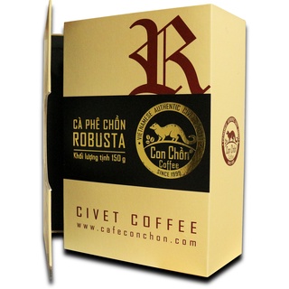 Cà Phê Chồn Robusta 150g  – Hộp Cao Cấp