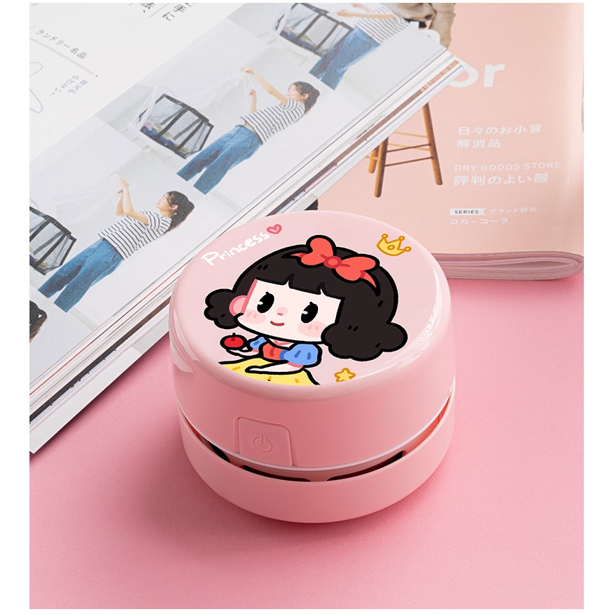 Máy hút bụi máy tính, hút tẩy vụn bút chì làm sạch văn phòng phẩm phù hợp với học sinh trẻ em sạcđiện nhỏ mini dễ thương