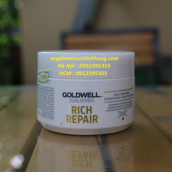 Mặt nạ 60s Goldwell siêu chữa trị rich repair 200ml