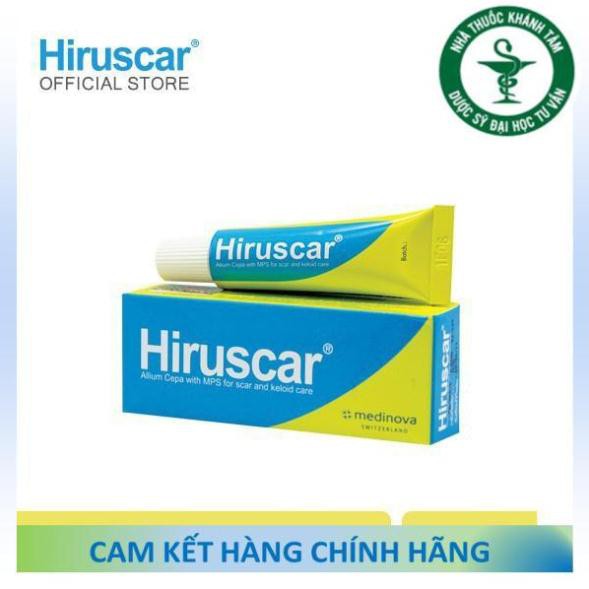 ! ! Gel dùng cho sẹo vừa, sẹo lõm, sẹo thâm Hiruscar gel [hirusca]