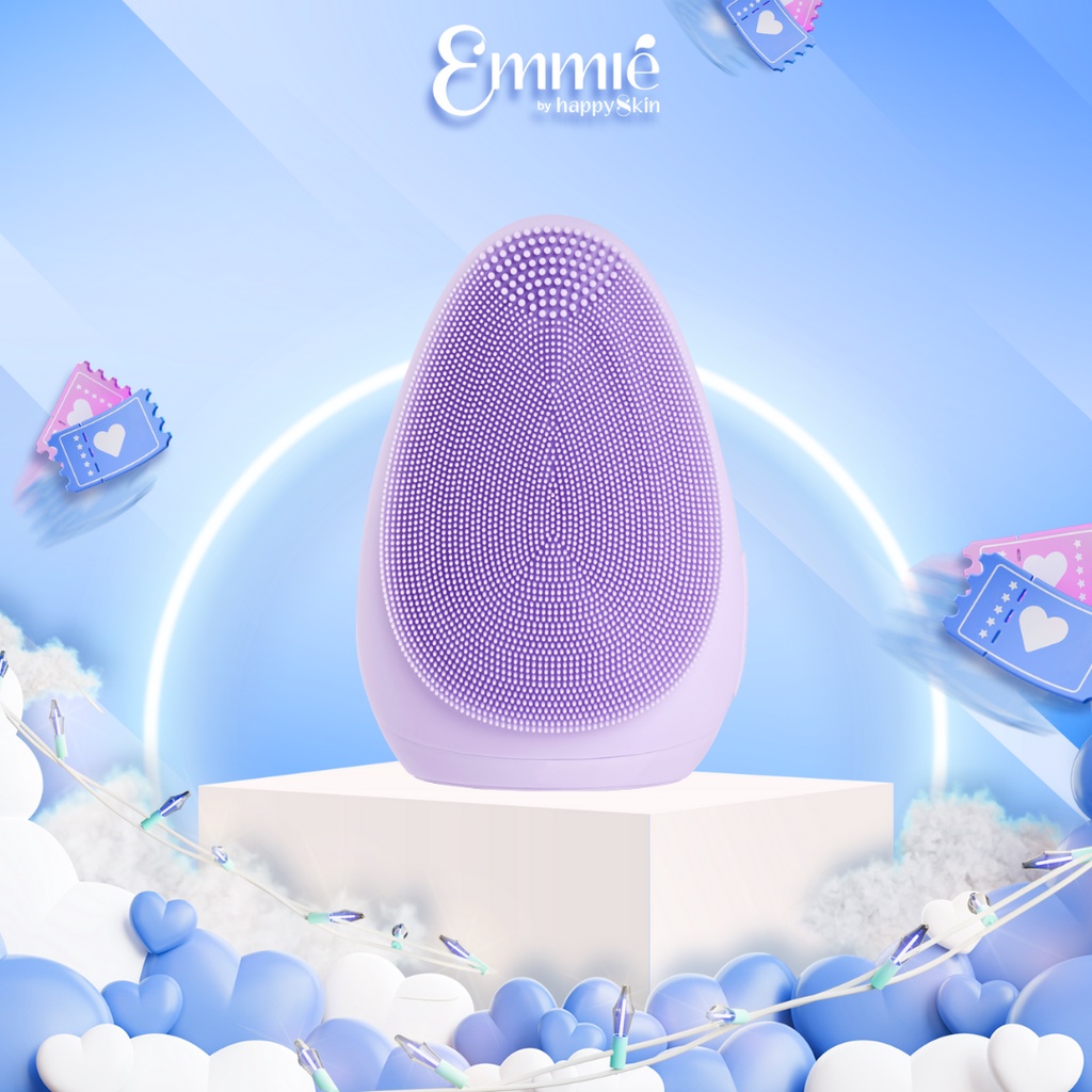 Máy rửa mặt Purple don't lie Emmié By HappySkin