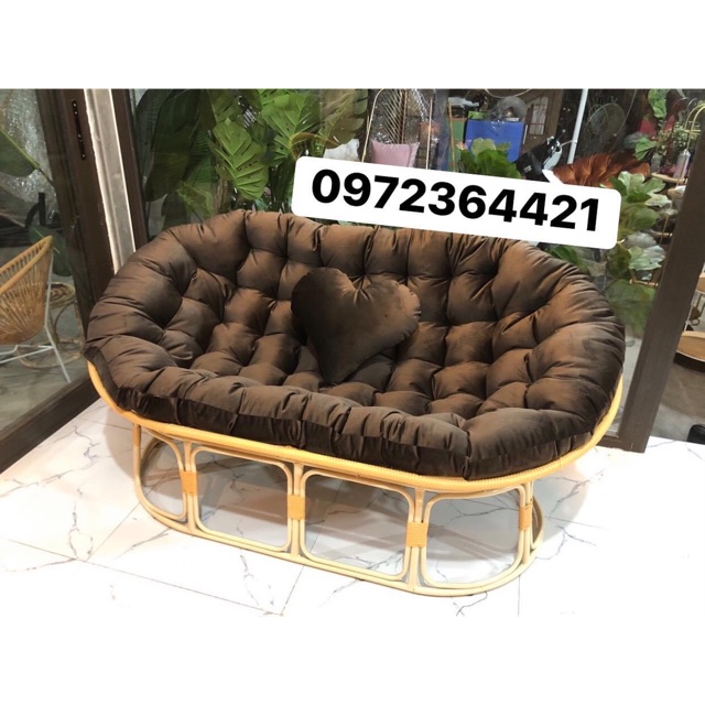 Ghế Papasan đôi