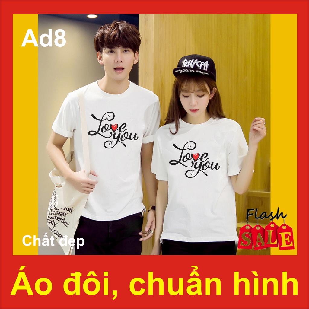 (đủ size - 50K/c- có video - mịn.xịn.thơm - bao đổi trả) áo đôi đẹp AD8, forever, mặt cười