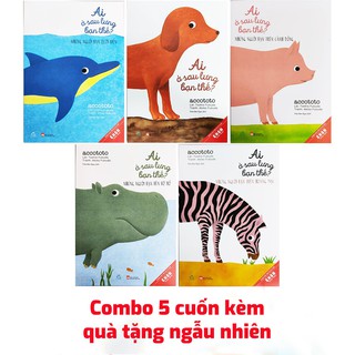 Ehon Nhật Bản - Ai Ở Sau Lưng Bạn Thế? (Bộ 6 Cuốn)