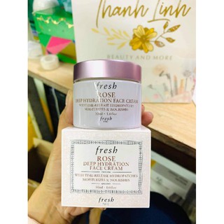Kem dưỡng Fresh Rose dưỡng ẩm chuyên sâu làm mịn màng da 50ml