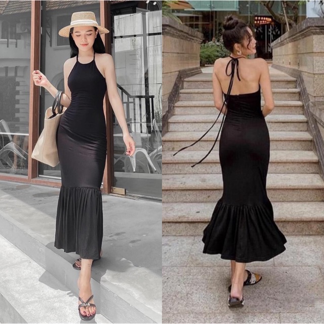 đầm yếm đuôi cá