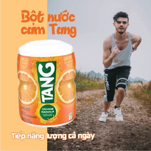 Bột Cam hiệu Tang Orange -566g, Cung Cấp Vitamin C Hiệu Quả, dễ Hấp Thụ
