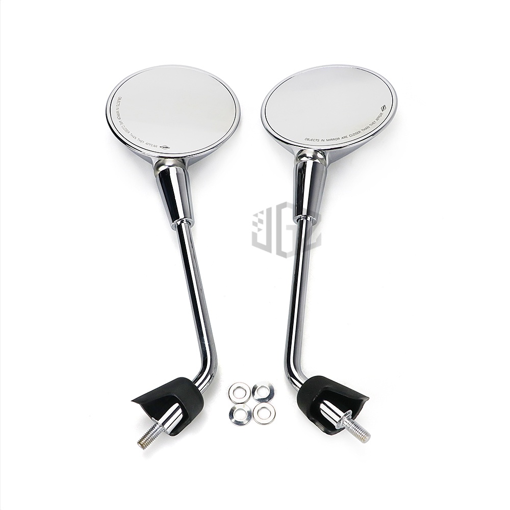 Gương chiếu hậu hình tròn 8mm bằng chrome cho Piaggio Vespa Sprint Primavera 150 GTS GTV 125 250 300