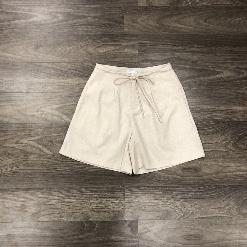 Quần short ngố Linen cạp cao , xuất chuẩn xịn, thời trang nữ, cao cấp!