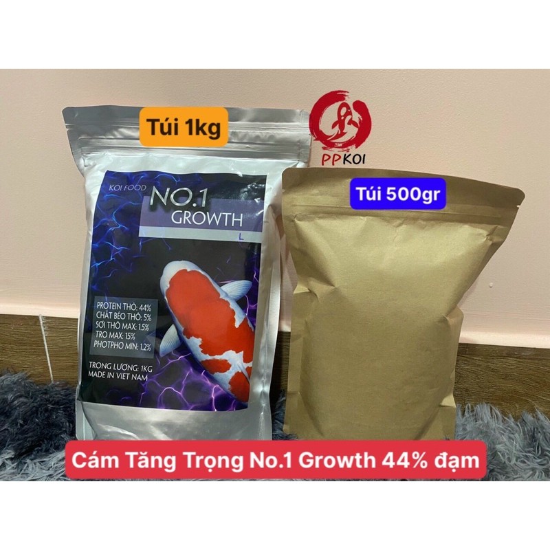 Cám Tăng Trọng No.1 Growth 44% đạm - túi 500gr