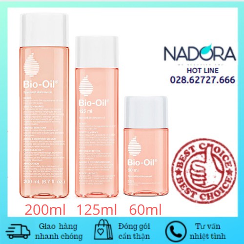 [ĐỦ SIZE] Tinh Dầu Giúp Giảm Sẹo Và Rạn Da Bio Oil