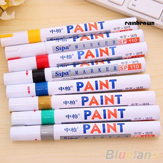 Bút Đánh Dấu Lốp Xe Hơi 12 Màu Chống Nước