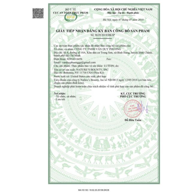 Thực phẩm bảo vệ sức khỏe giúp tăng cường thị lực cho mắt Natures Bounty Lutein 20mg (Chai 30 viên) | BigBuy360 - bigbuy360.vn